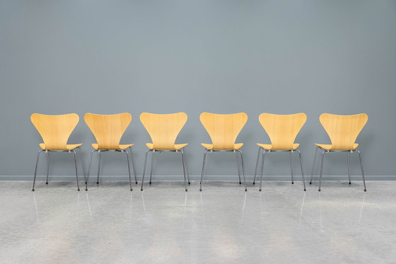 Image 1 of Fritz Hansen Serie 7 „Butterfly“-Stuhl