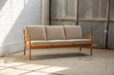 Ole Wanscher „Senator“ 3-Sitzer-Sofa aus Teakholz