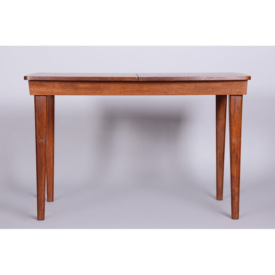 Image 1 of Alter Eichenholz-Esstisch von Jindrich Halabala für Up Zavody, Tschechien 1940