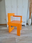 2x de Steltman Stuhl orange