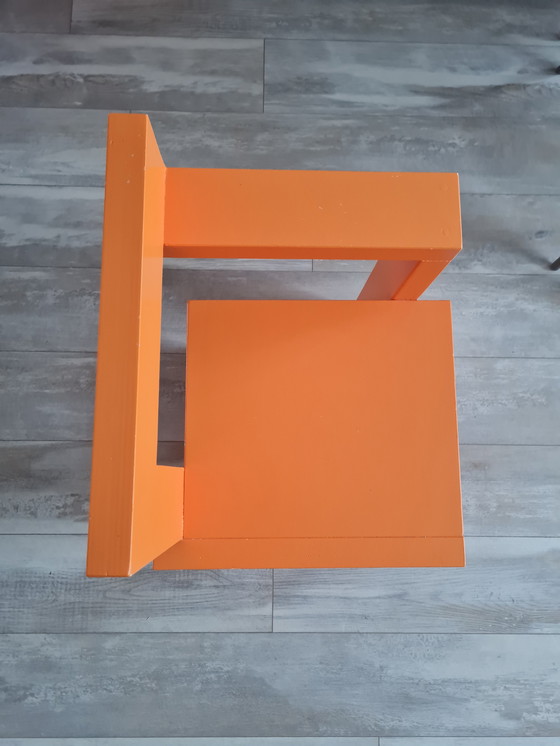 Image 1 of 2x de Steltman Stuhl orange