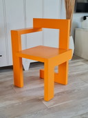 2x de Steltman Stuhl orange