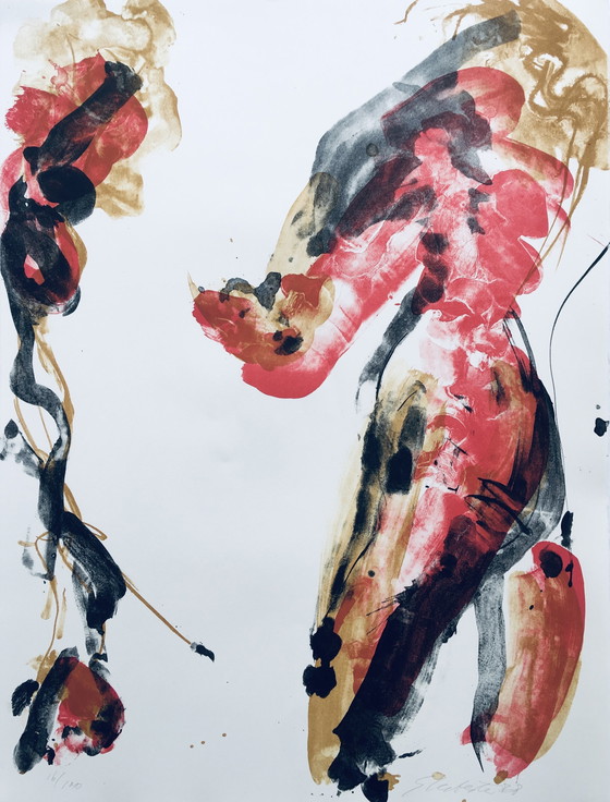 Image 1 of Ger Lataster - abstrakte Lithographie