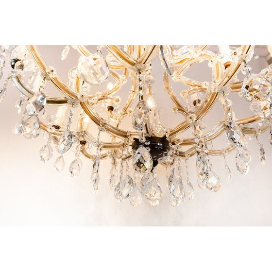 Image 1 of Vintage-Kronleuchter aus Messing, Frankreich 1920