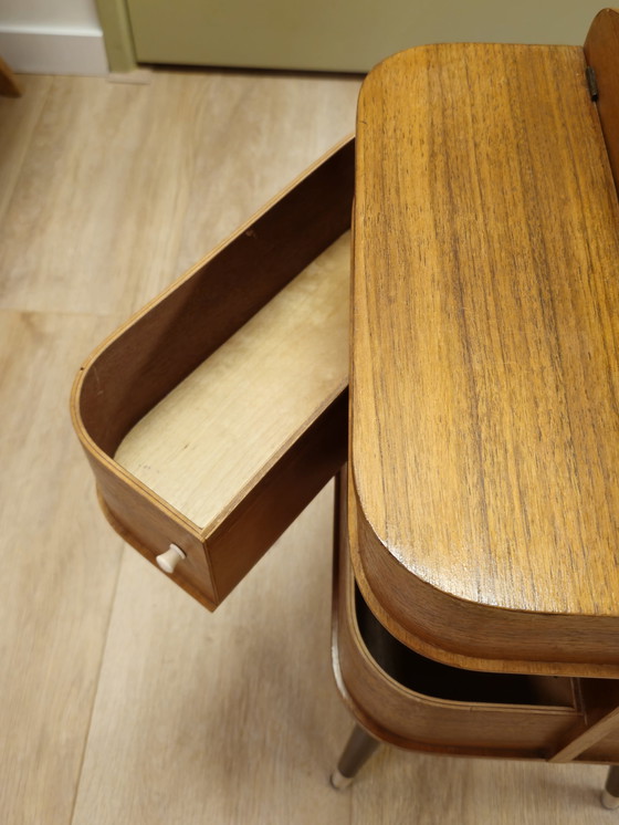 Image 1 of Vintage Nähschrank Nähkasten Nähkasten Schrank