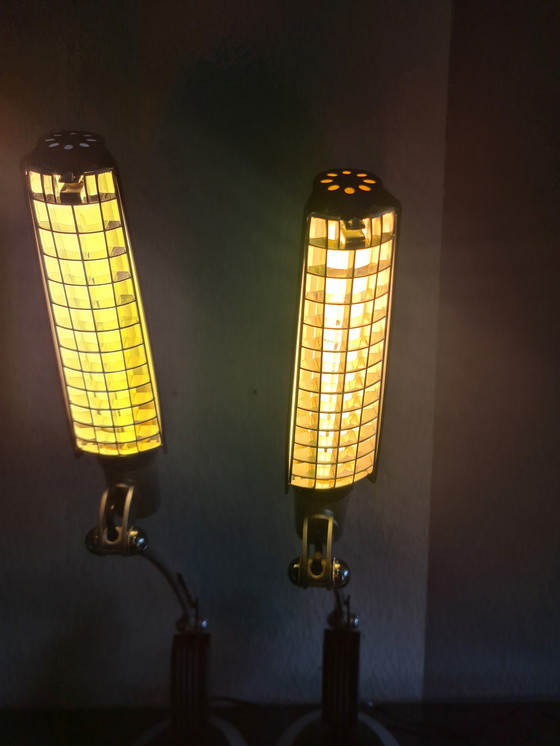 Image 1 of 2x Schreibtischlampen im Vintage-Design