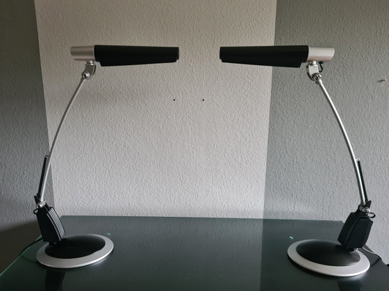 Image 1 of 2x Schreibtischlampen im Vintage-Design