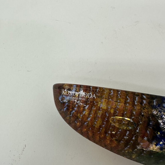 Image 1 of Vintage-Glasboot von Bertil Vallien für Kosta Boda, Schweden 1990er Jahre