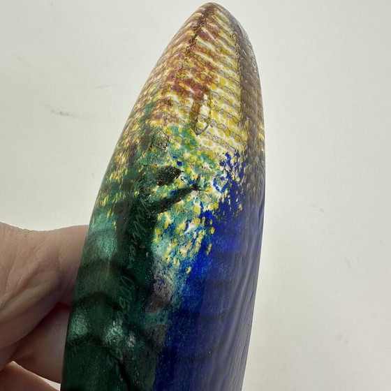 Image 1 of Vintage-Glasboot von Bertil Vallien für Kosta Boda, Schweden 1990er Jahre