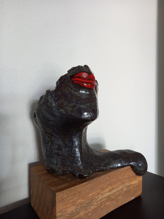 Image 1 of Ans Kunst "RED LIPS" Rode lippen (# 417)