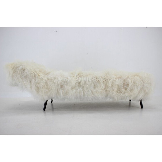 Image 1 of Vintage-Schafsfell-Liege, 1960