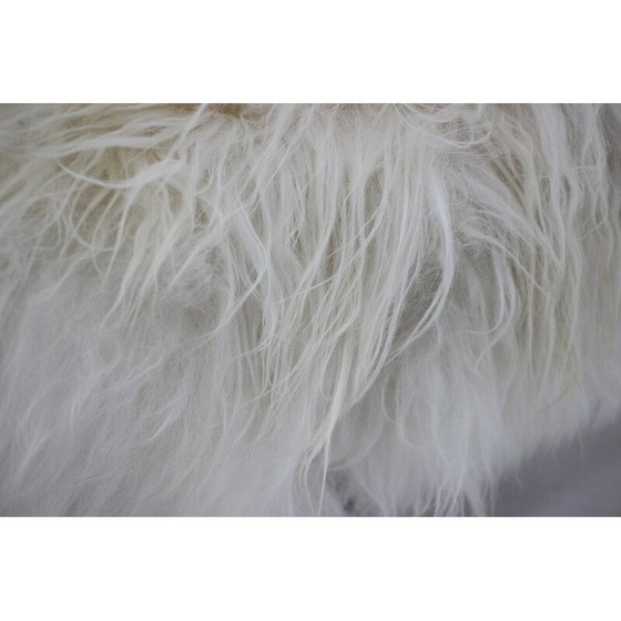 Image 1 of Vintage-Schafsfell-Liege, 1960