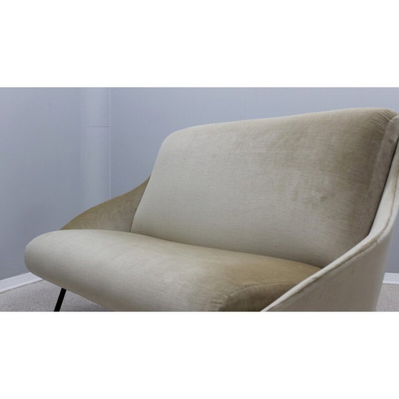 Image 1 of Mid Century 2-Sitzer Sofa von Arflex, 1950er Jahre