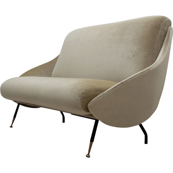 Image 1 of Mid Century 2-Sitzer Sofa von Arflex, 1950er Jahre