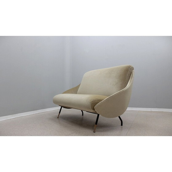 Image 1 of Mid Century 2-Sitzer Sofa von Arflex, 1950er Jahre