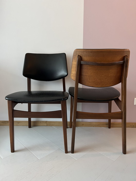 Image 1 of Satz von zwei dänischen Mid Century Design Stühlen