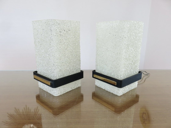 Image 1 of Paar Arlus Wandleuchten, Frankreich, Um 1960