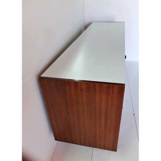 Image 1 of Mahagoni-Highboard aus der Cité Universitaire Jean Zay, 1960