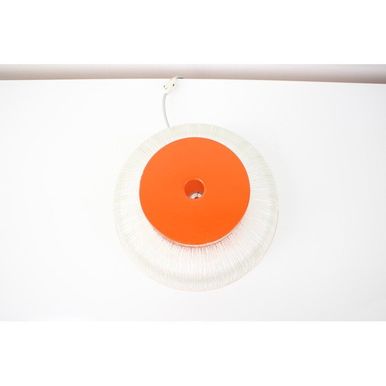 Image 1 of Vintage Tischlampe aus Metall und Glas von Napako, Tschechoslowakei 1960er Jahre