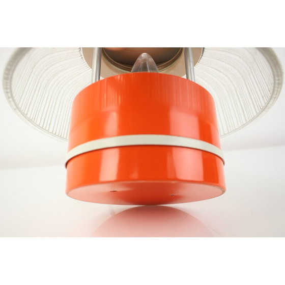 Image 1 of Vintage Tischlampe aus Metall und Glas von Napako, Tschechoslowakei 1960er Jahre