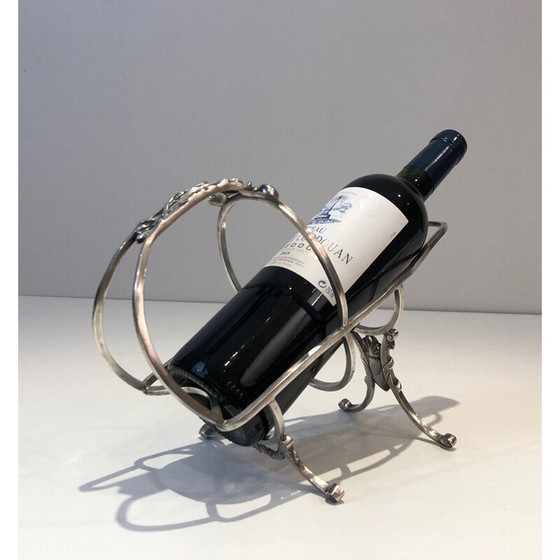 Image 1 of Alter versilberter Flaschenhalter, Belgien 1900