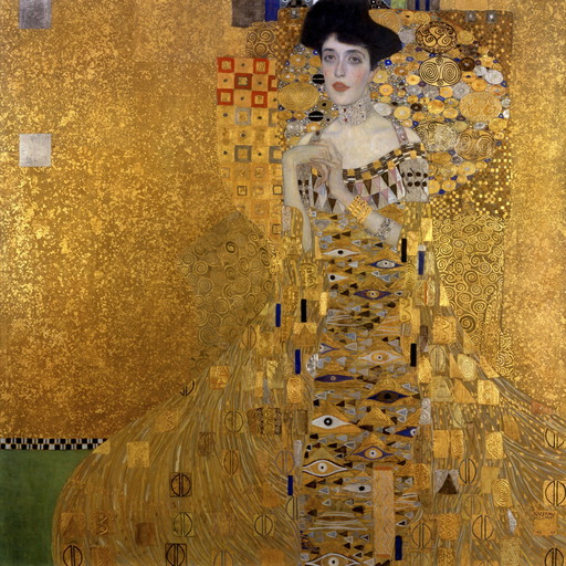 Gustav Klimt--- Portrait von Adele Bloch-Bauer