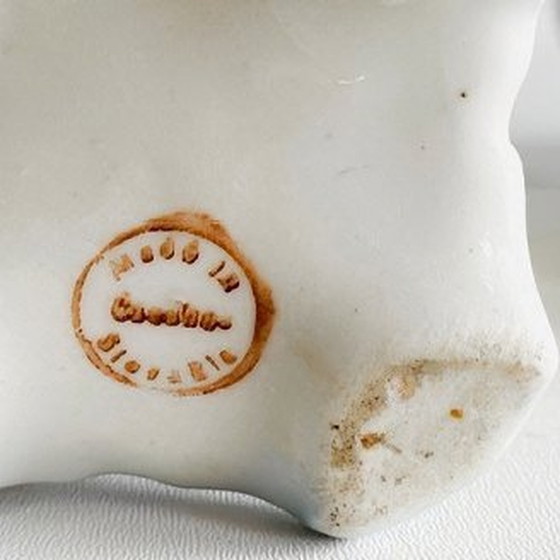 Image 1 of Satz Jugendstilvasen Tschechoslowakei Porzellan 1920er Jahre