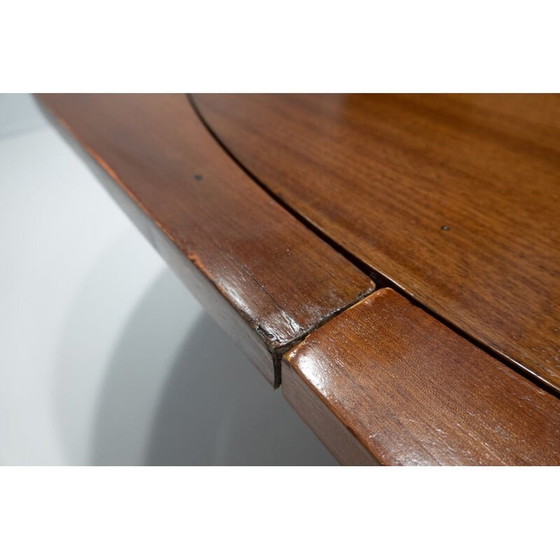 Image 1 of Ausziehbarer Esstisch aus Holz und Keramik, Mid Century, Melchiorre Bega und Pietro Melandri, Italien 1950er Jahre