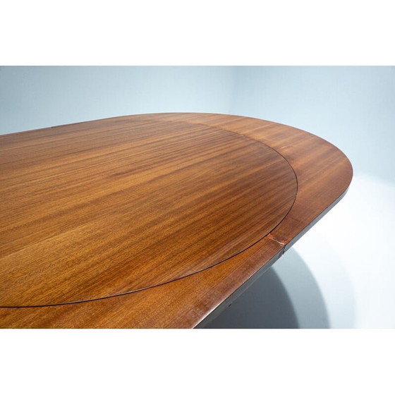 Image 1 of Ausziehbarer Esstisch aus Holz und Keramik, Mid Century, Melchiorre Bega und Pietro Melandri, Italien 1950er Jahre