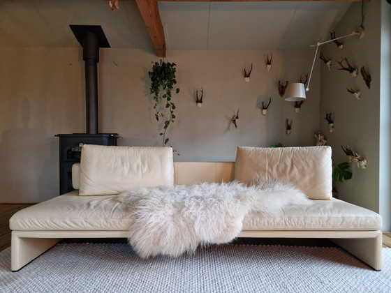 Image 1 of Original Walter Knoll Together Leder (Schlaf) Sofa