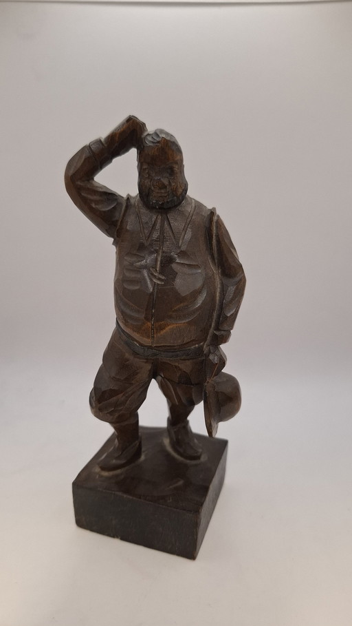 Ouro Artesania Gesneden Houten Sancho Panza - Nr. 702