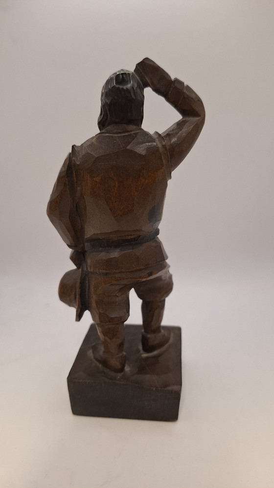 Image 1 of Ouro Artesania Gesneden Houten Sancho Panza - Nr. 702