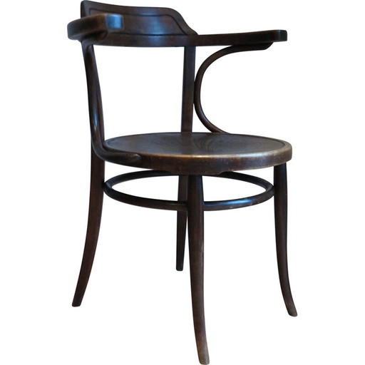 Alter Bürosessel Modell 704 aus Bugholz von Jacob und Joseph Kohn für Thonet, Österreich 1900