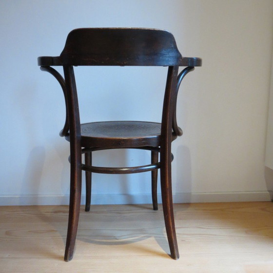 Image 1 of Alter Bürosessel Modell 704 aus Bugholz von Jacob und Joseph Kohn für Thonet, Österreich 1900