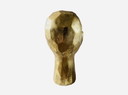Abstrakter Goldkopf