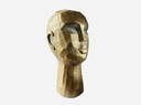 Abstrakter Goldkopf