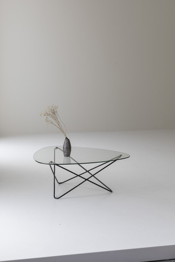 Image 1 of Diamond Shaped Couchtisch von Florent Lasbleiz Hergestellt von Airborne Frankreich im Jahr 1954.