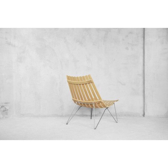 Image 1 of Paar alte Scandia-Sessel von Hans Brattrud für Fjordfiesta, Norwegen 1957