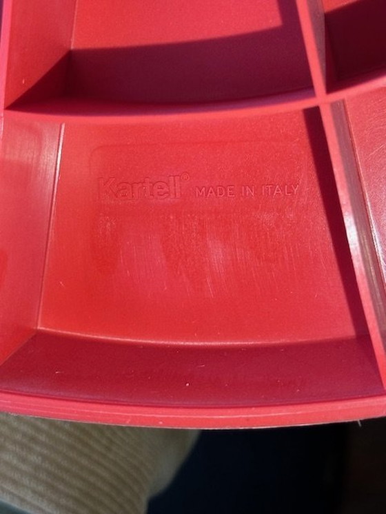 Image 1 of 1 Kartell Stand-Garderobe, Rot