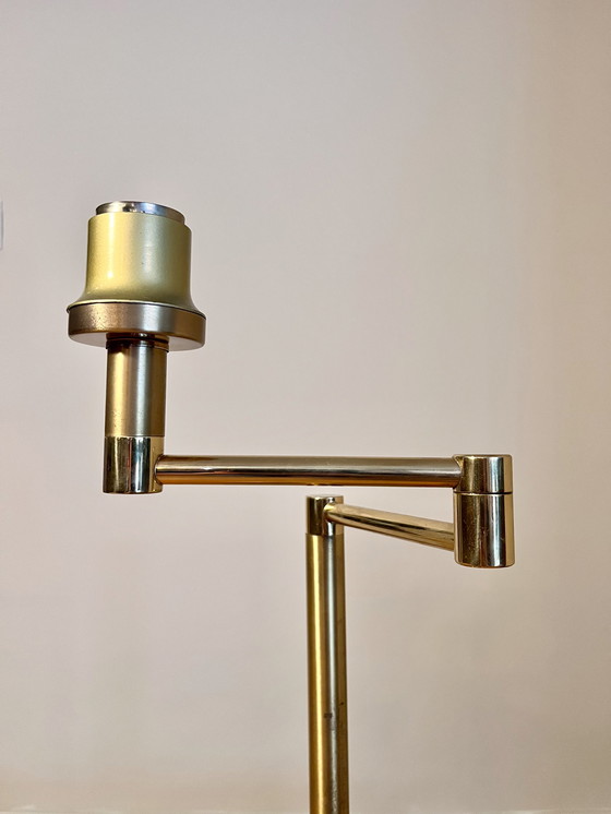 Image 1 of ✨ Schwere Tischleuchte aus Messing – im Stil von Sölken Leuchten ✨