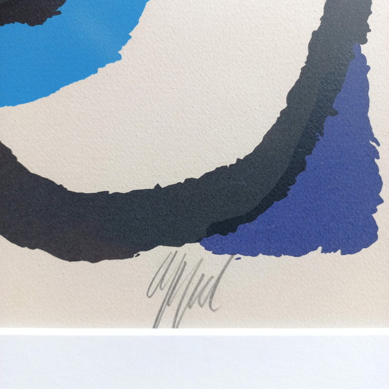 Image 1 of Karel Appel - Deux têtes Lithographie