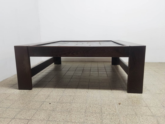 Image 1 of Brutalist Couchtisch Wenge Naturstein