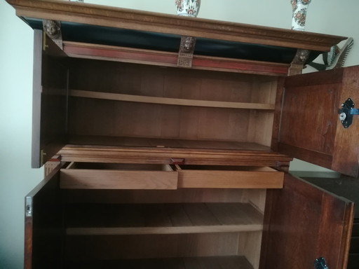 Handgefertigter Genter Kissenbezug