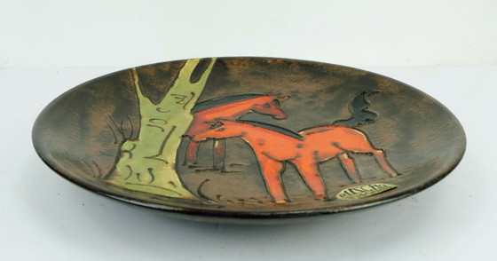 Image 1 of Ruscha 70er Jahre Wandteller