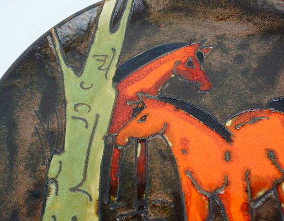 Image 1 of Ruscha 70er Jahre Wandteller