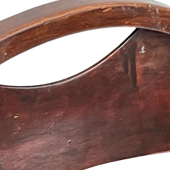 Image 1 of 2x Thonet B751 - Klappstuhl - Alligatormuster (völlig original selten)