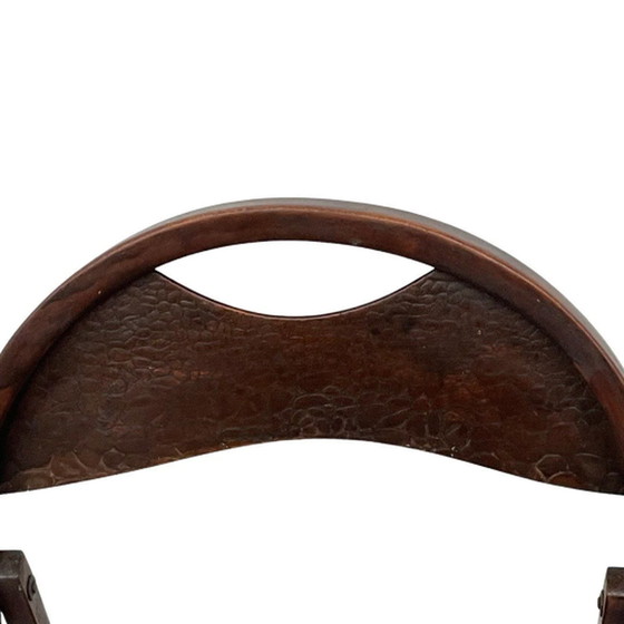 Image 1 of 2x Thonet B751 - Klappstuhl - Alligatormuster (völlig original selten)