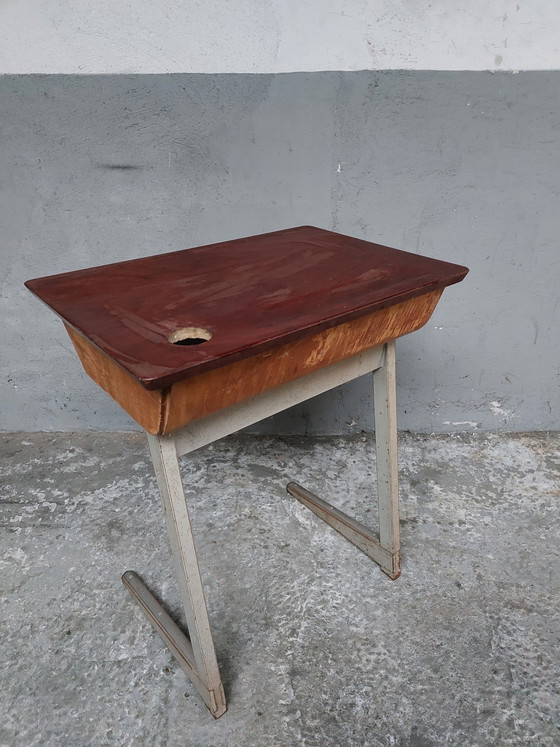 Image 1 of Vintage Schulbank