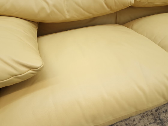 Image 1 of Cassina Maralunga Zweisitzer Designersofa Echtledersofa Couch 