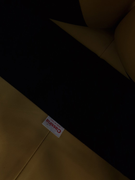 Image 1 of Cassina Maralunga Zweisitzer Designersofa Echtledersofa Couch 